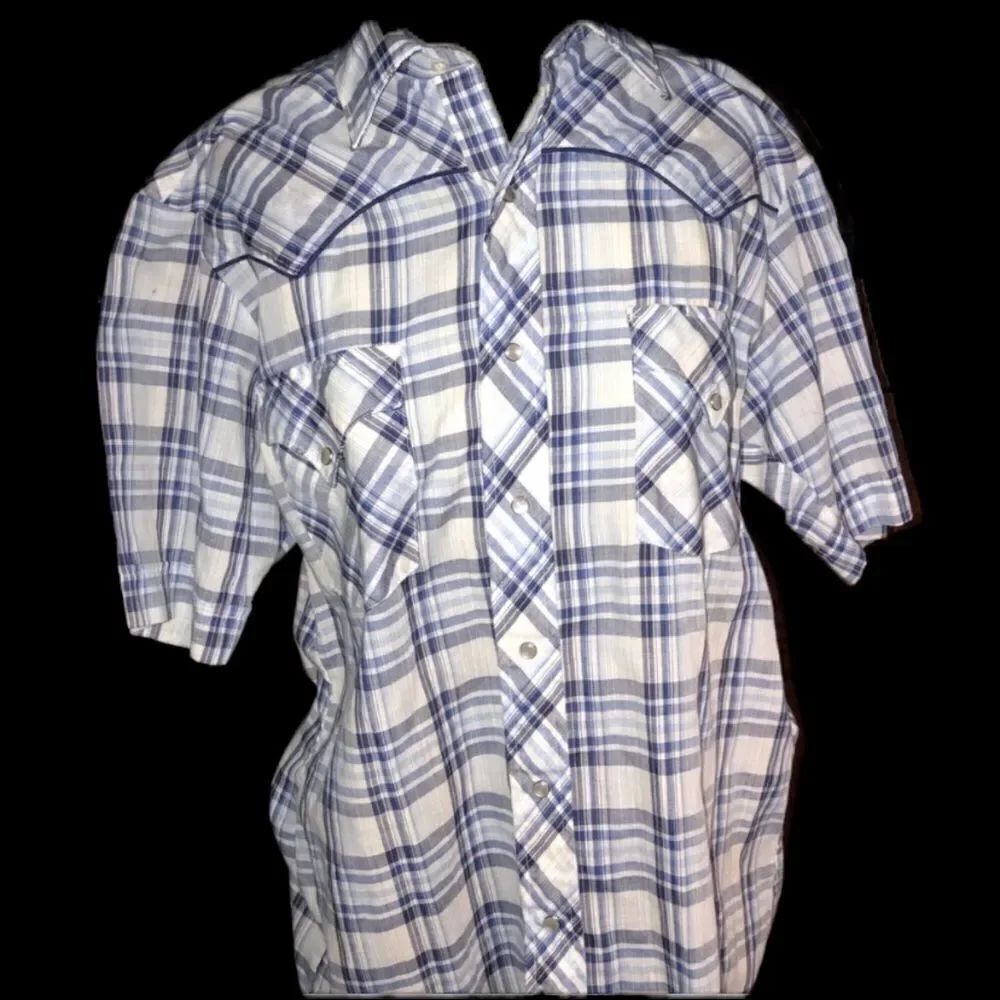 🔥Sheplers Western Pearl Snap Button Down Vintage